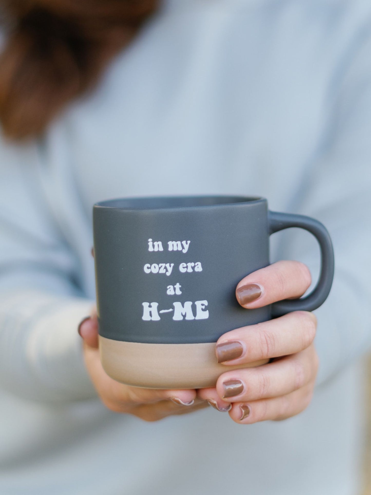 Cozy at HOME era Clay Base Ceramic Mug