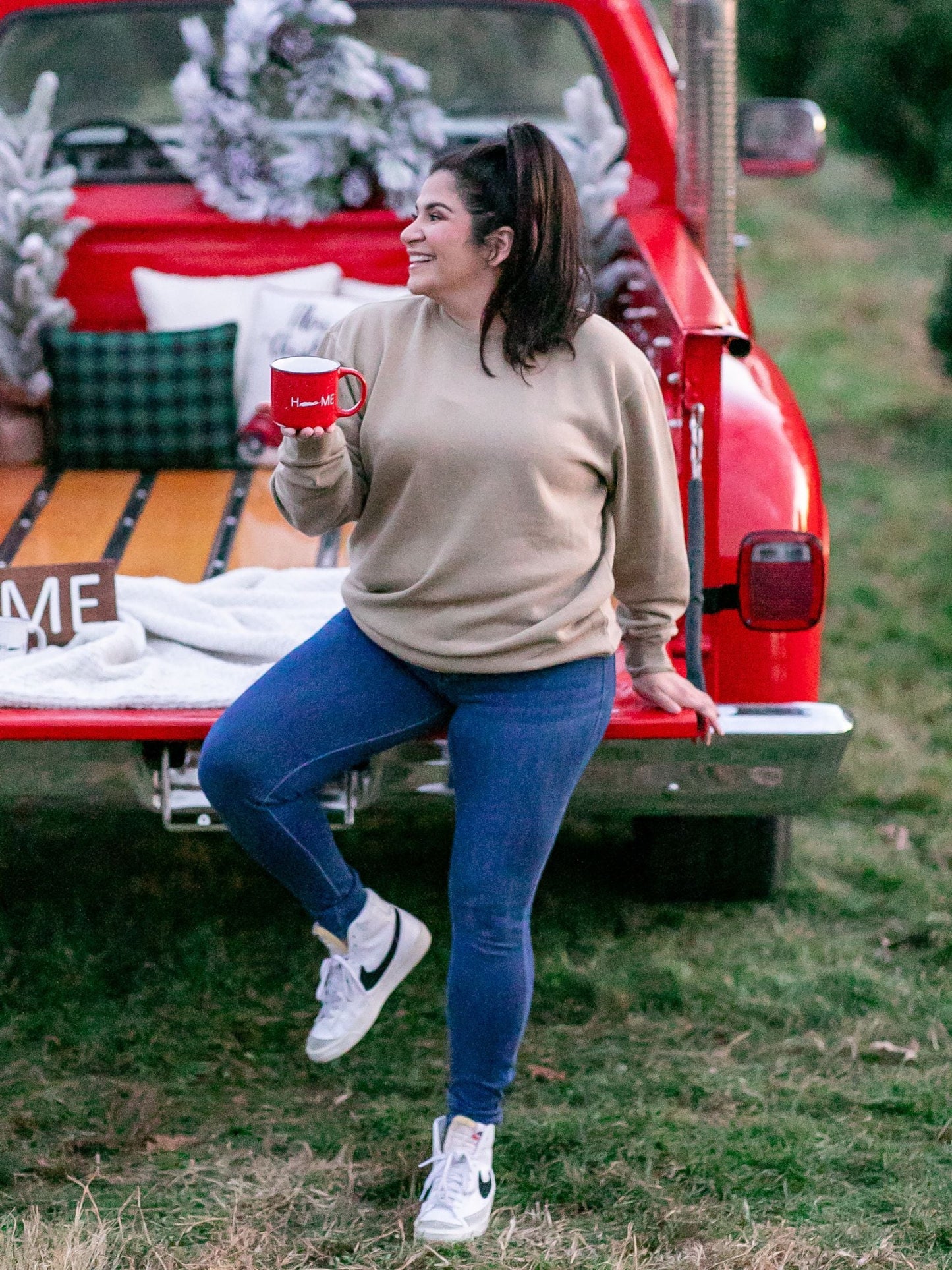 In my COZY era Pigment Dyed Crew Neck