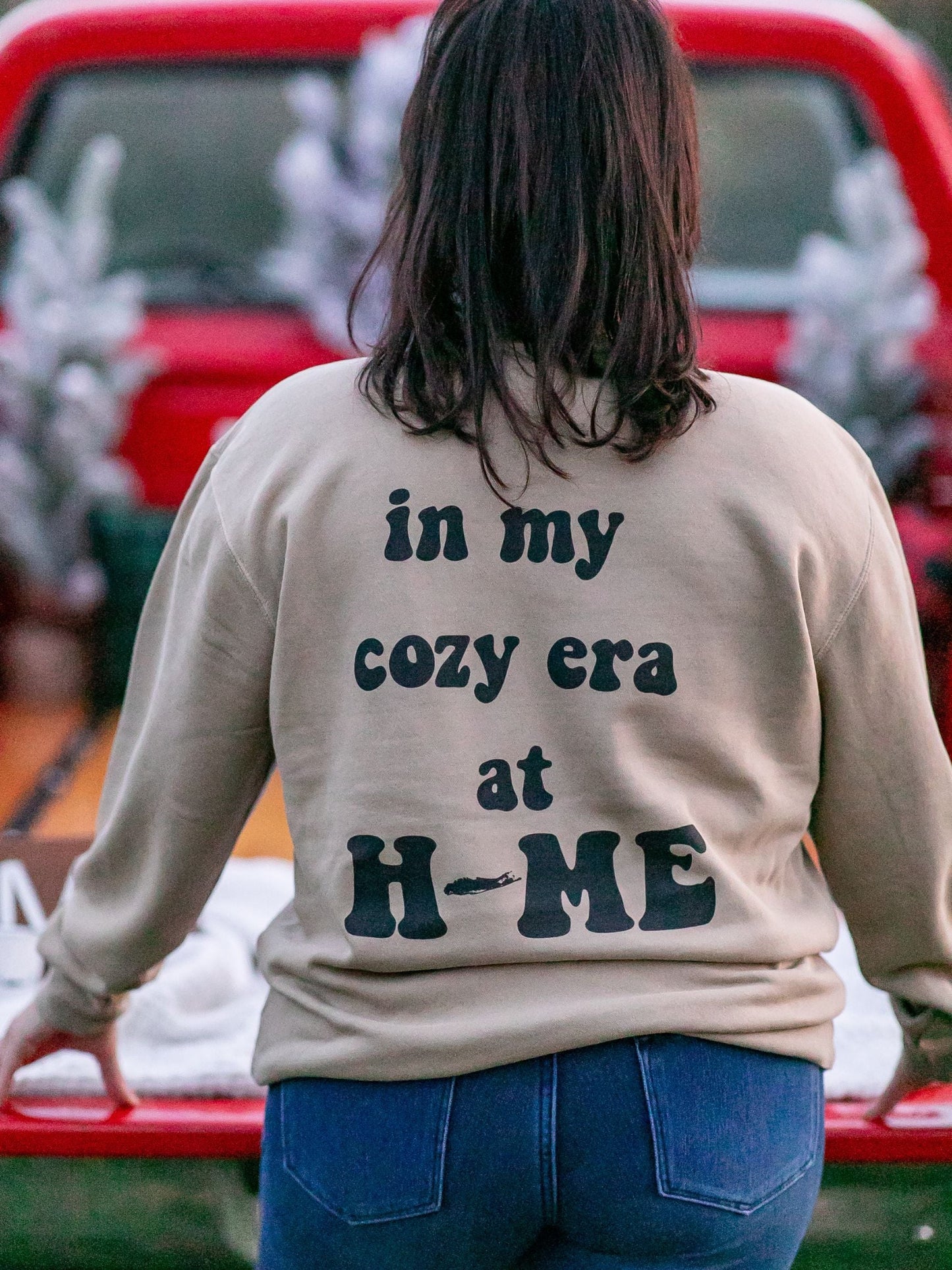 In my COZY era Pigment Dyed Crew Neck