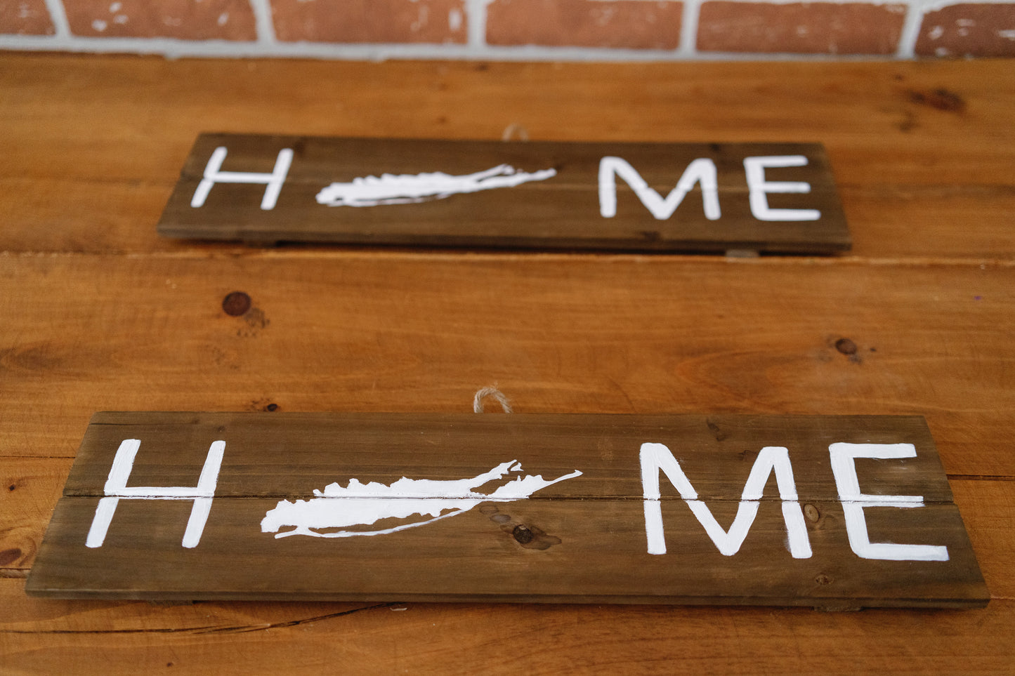 HOME Hand Painted Wood Pallet