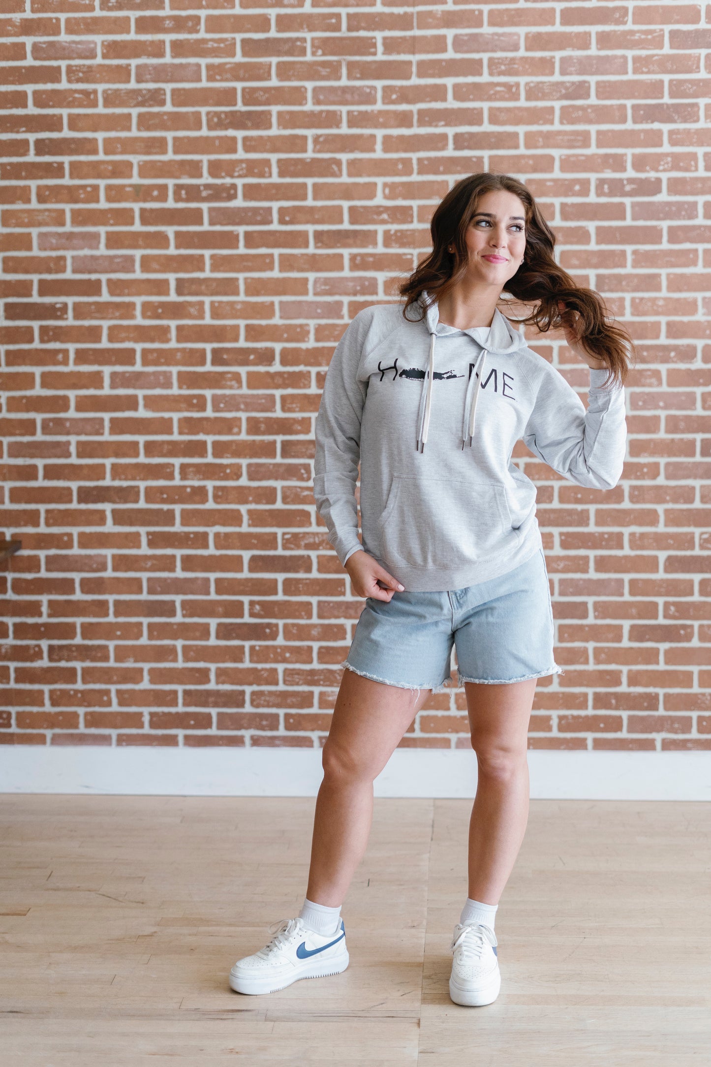 Bellport Lightweight French Terry Unisex Hooded Sweatshirt