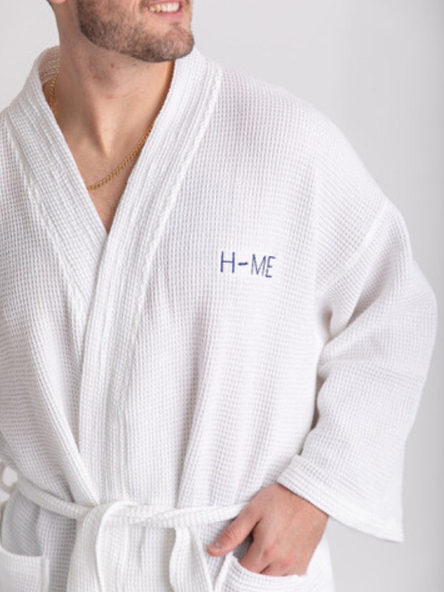 Costello Honeycomb Waffle Robe