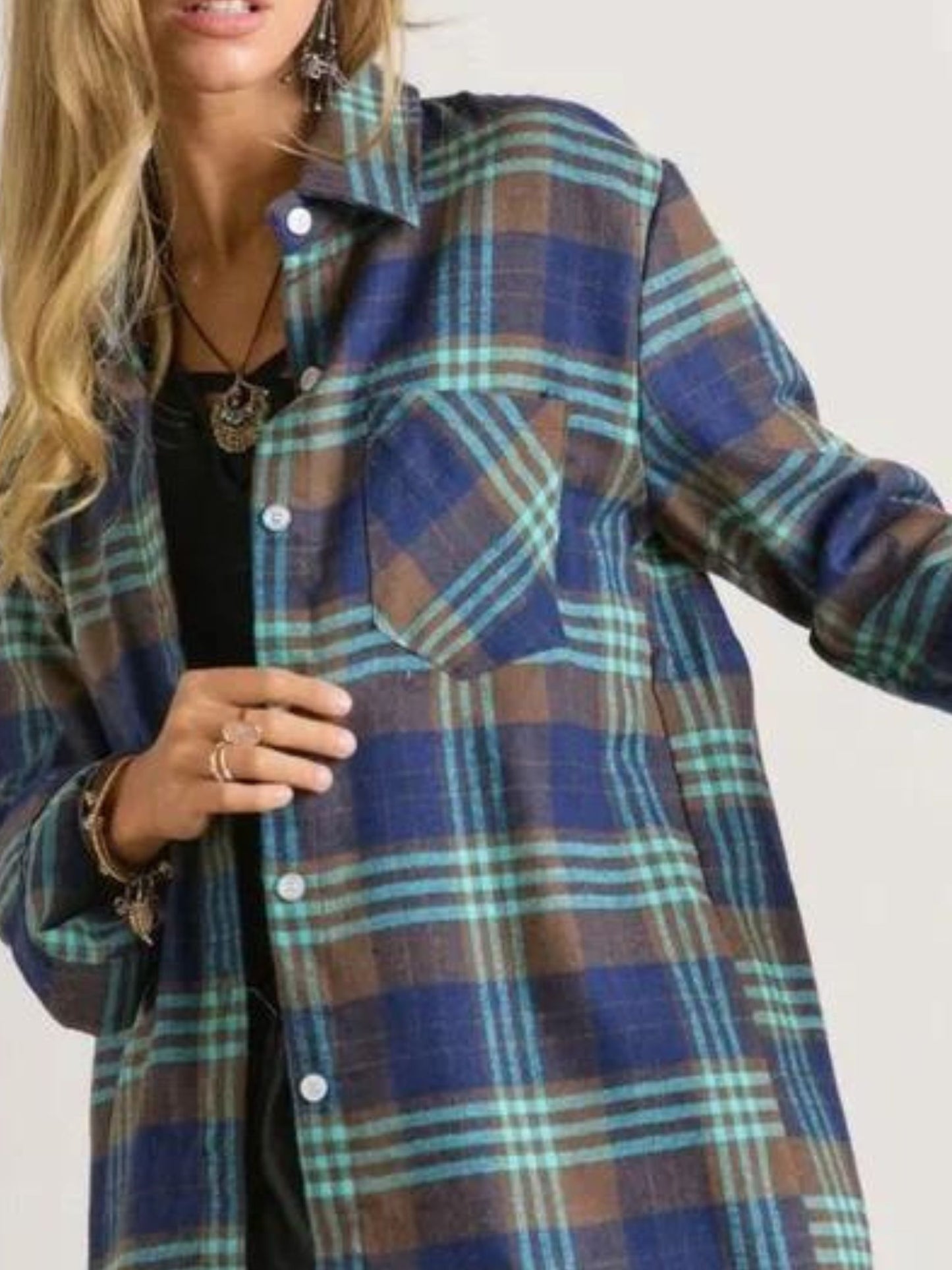 Cassie Plaid Flannel - Limited Edition